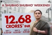 It’s a ‘Shubho Shubho’ weekend for Rani Mukerji starrer Mrs. Chatterjee Vs Norway as it collects 12.68 Gross at the Worldwide Box Office in its opening weekend.