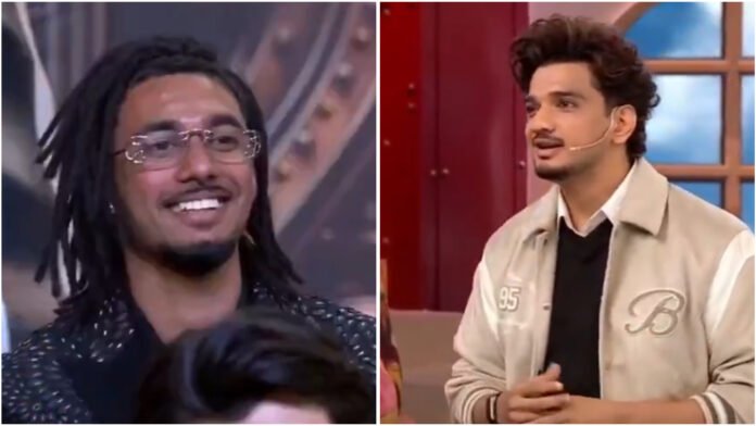 8A8CD364-3DF9-4B44-BD0C-8FE965C16390 Munawar Faruqui talking to Yung DSA on Bigg Boss 20