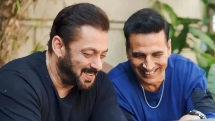 Salman Khan praises Akshay Kumar Salman Khan praises Akshay Kumar
